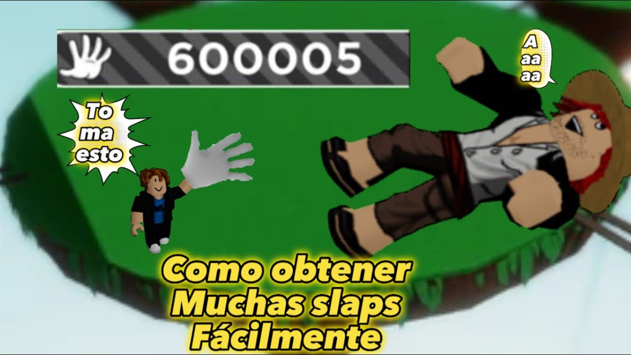! Como Conseguir Muchas Slaps En Slap Battle ! (Rapido ) 😦 | Roblox