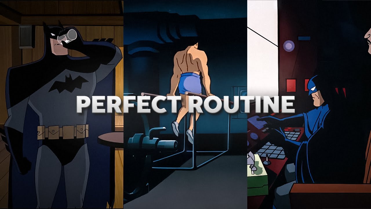The PERFECT Daily Routine for Self-Improvement (BATMAN Style)