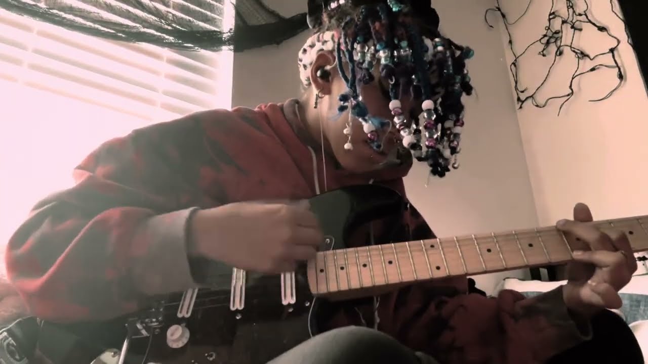 bleeding on my guitar strings (read description)