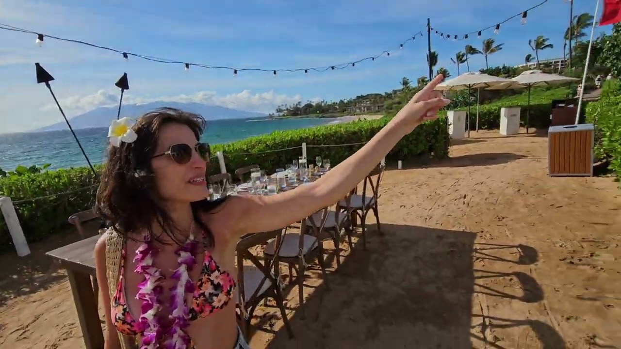 Eccomi nell'hotel di White Lotus alle Hawaii