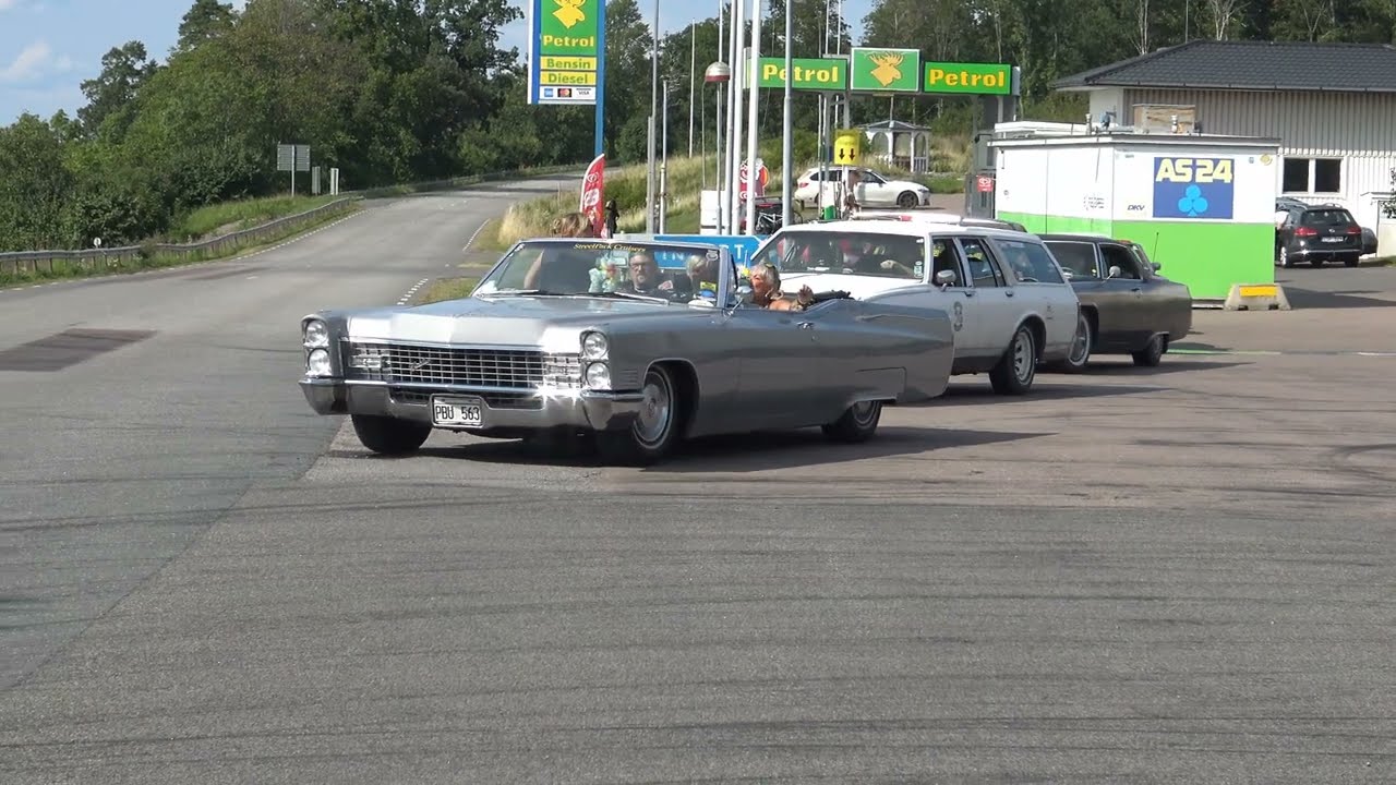 US oldtimers  on Rastplats Vida V&auml;ttern