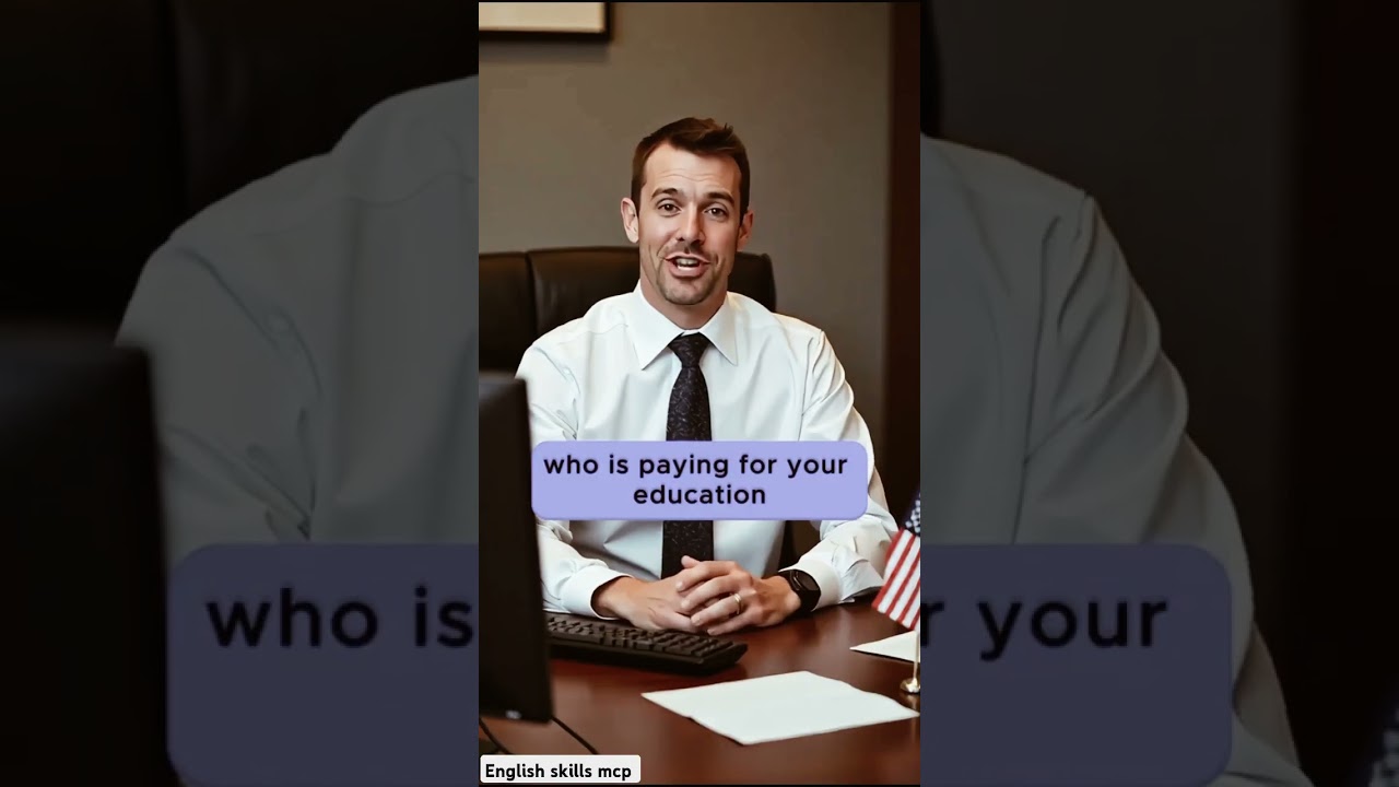 Student Visa Interview | Learning English