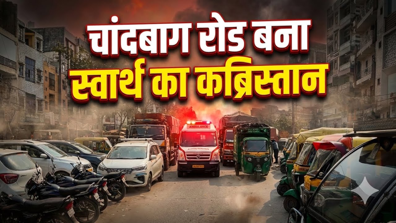 चाँद बांग रोड बना स्वार्थ का कब्रितान #tranding #viral #delhiliving