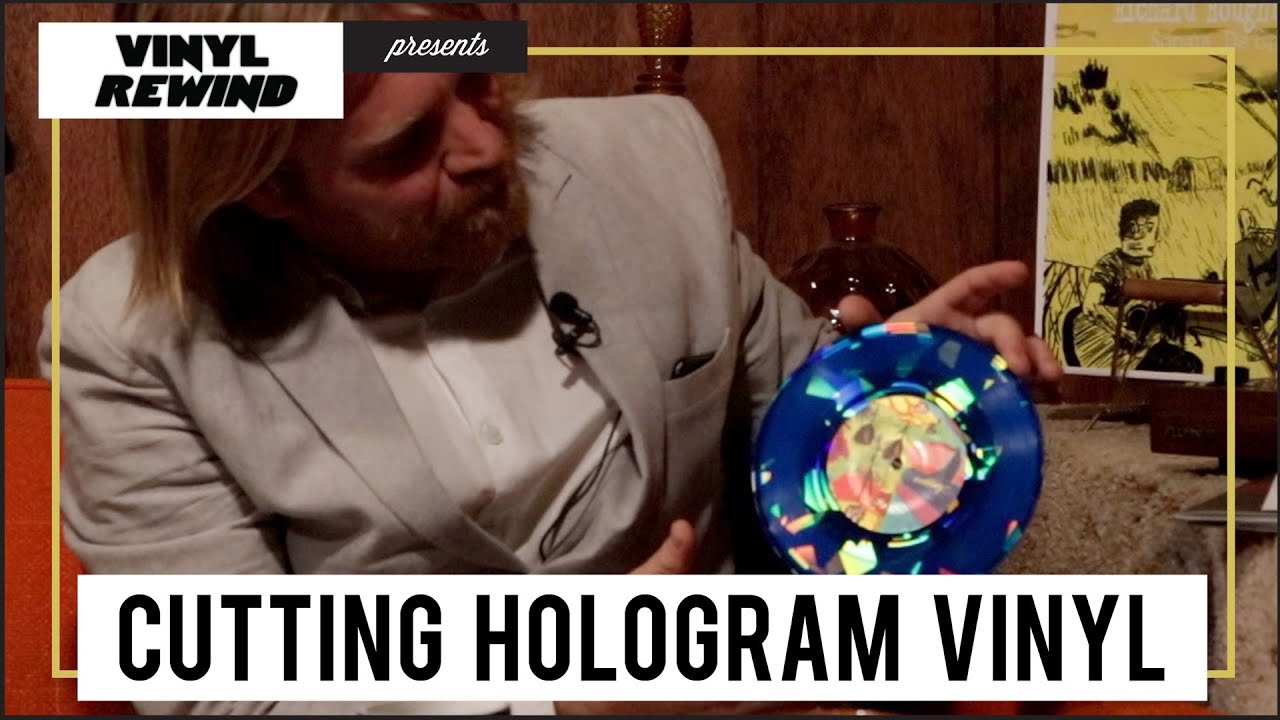 Cutting hologram vinyl records with Richard Houghten | Vinyl Rewind