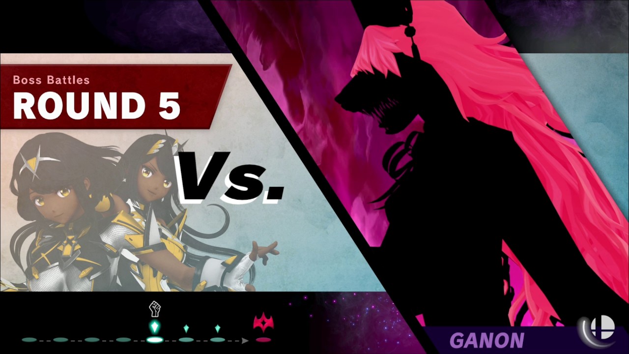 BLM Pyra/Mythra vs SSBU Boss Battles 9.9 Difficulty: SSBU Mods Quickie -By VGIII