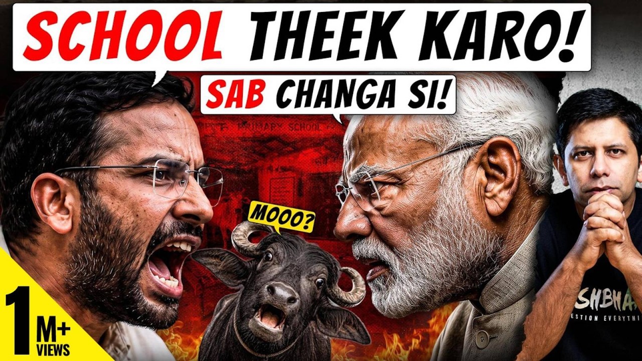 Govt In Panic Mode? | CJP&rsquo;s Campaign Exposes Pathetic State Of Govt. Schools Across India | Akash B