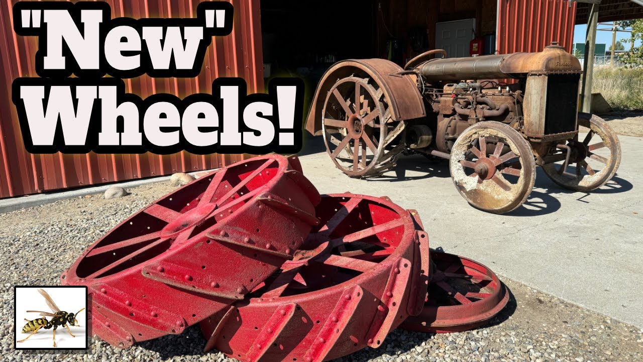 Fordson F Tractor - Wheel Replacement & Cold Start