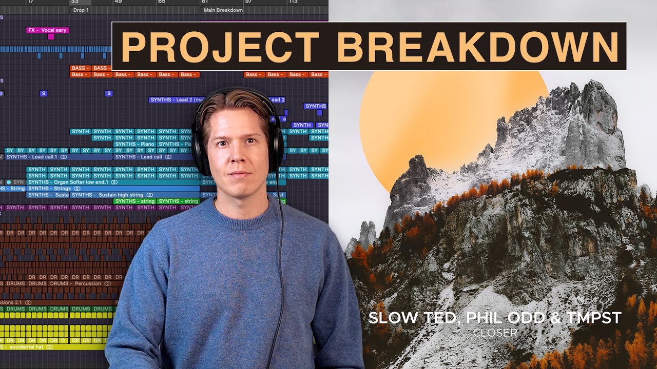 Logic Project Breakdown - Closer (Organic House - Melodic House)