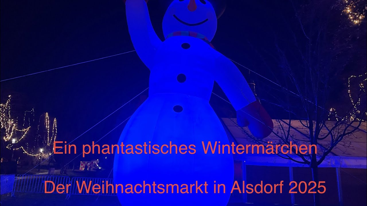 Ein phantastisches Wintermärchen l Weihnachtsmarkt Alsdorf 2025