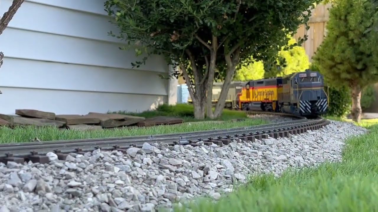 Update on my outdoor G Scale train layout, gone bad.