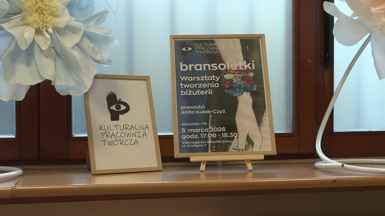 Creative jewelry workshops at the Zielona G&oacute;ra Cultural Center