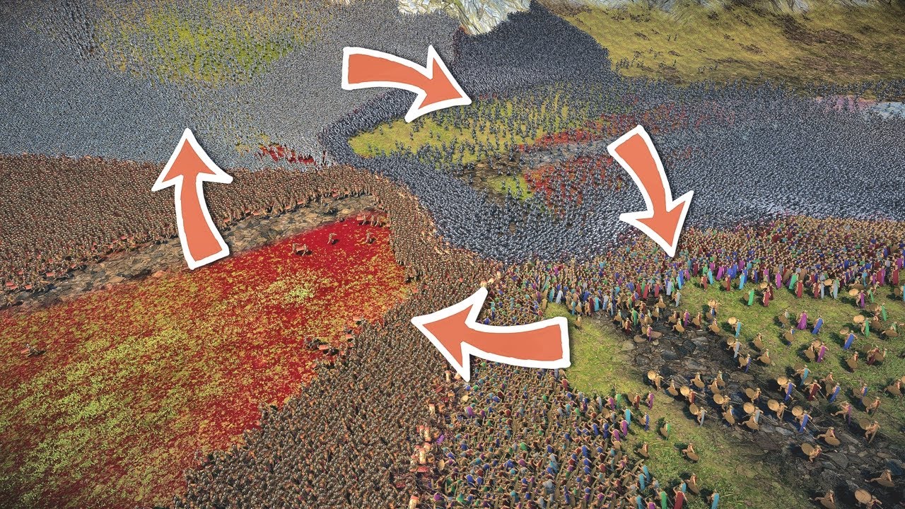 Crossroads Battle: Generals - Knights - Samurai - Spartans - UEBS 2