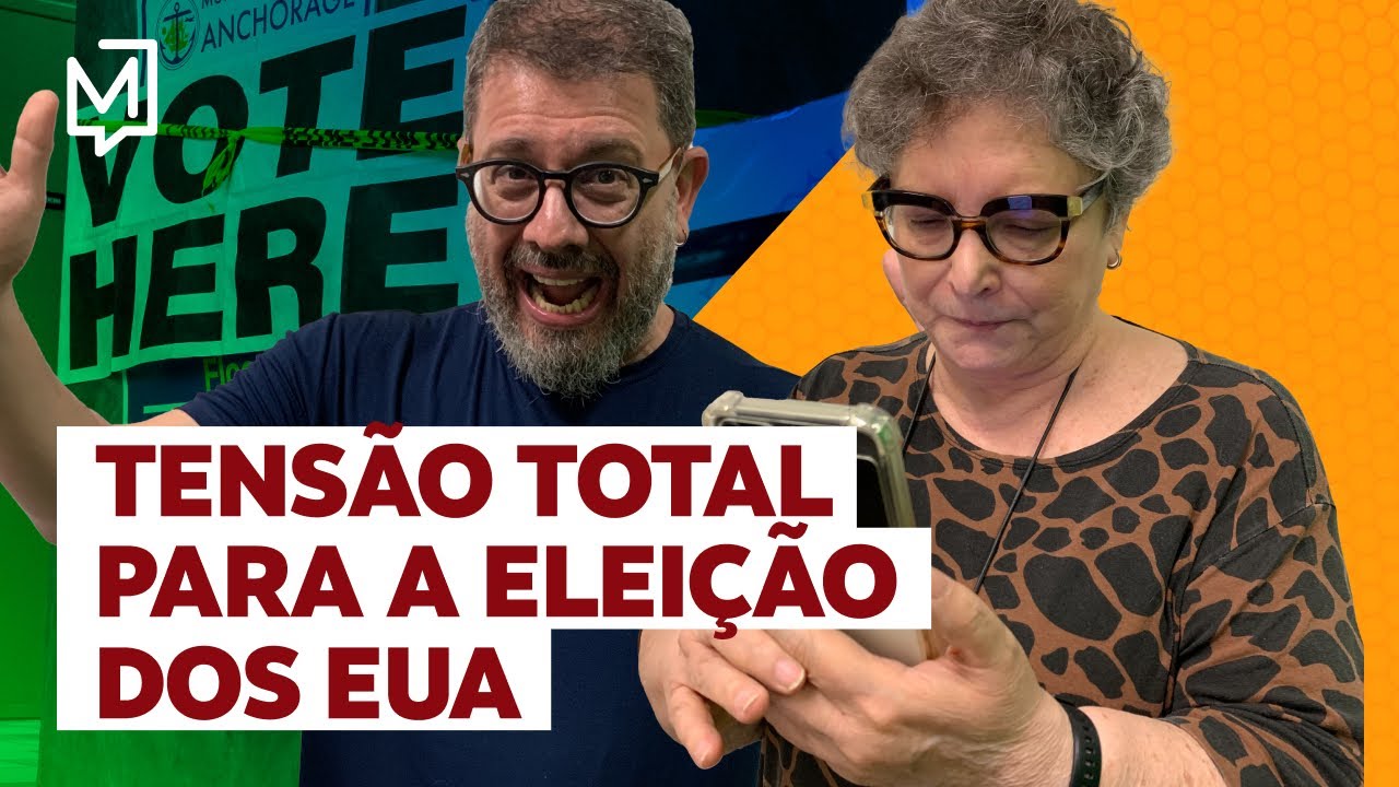 Tensão define o clima horas antes das eleições dos Estados Unidos | Pedro+Cora