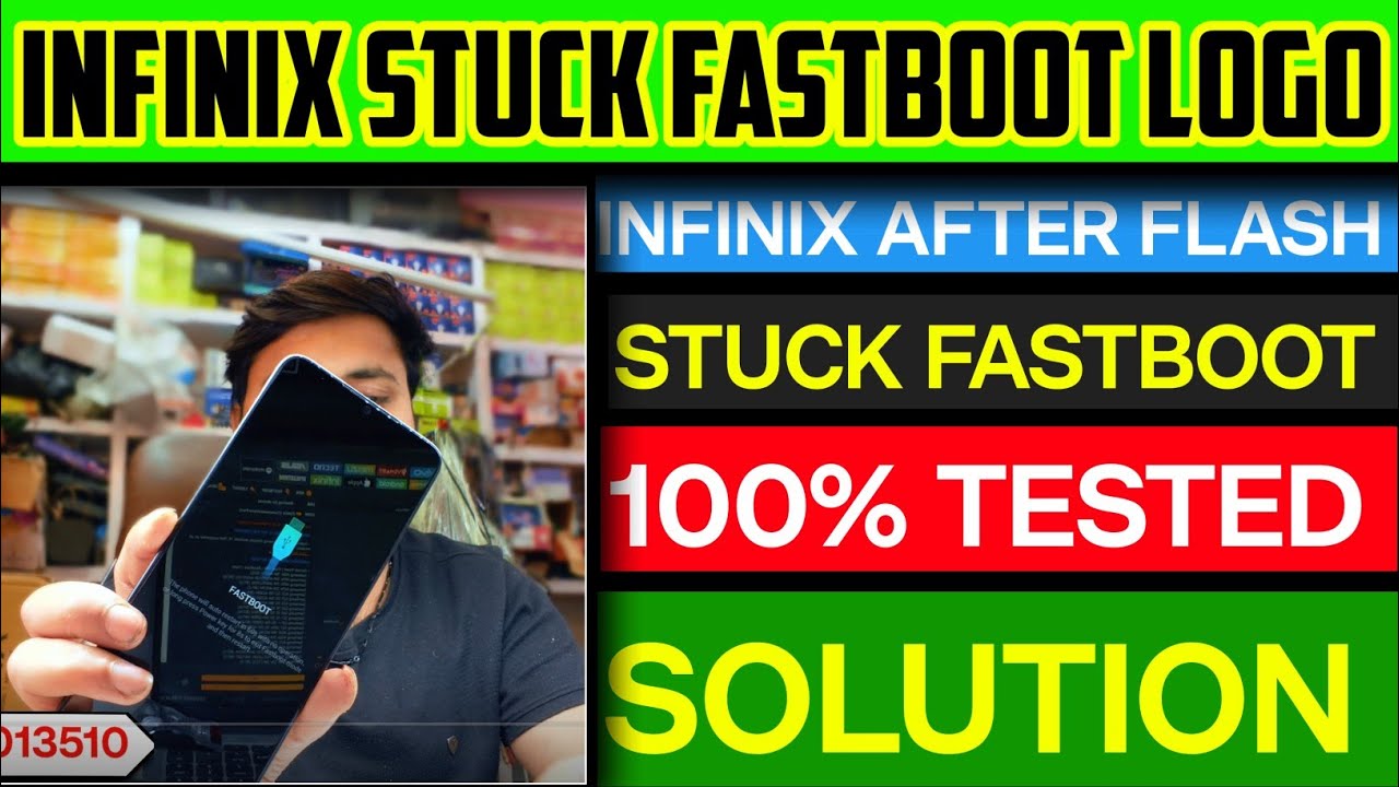 Решение проблемы зависания Fastboot на INFINIX | Зависание логотипа FRP на INFINIX TECNO ITEL | П...