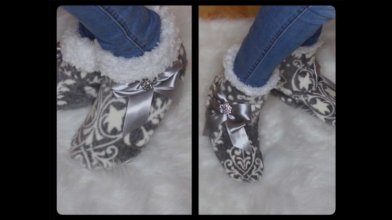 DIY Pantuflas/ DIY Slippers