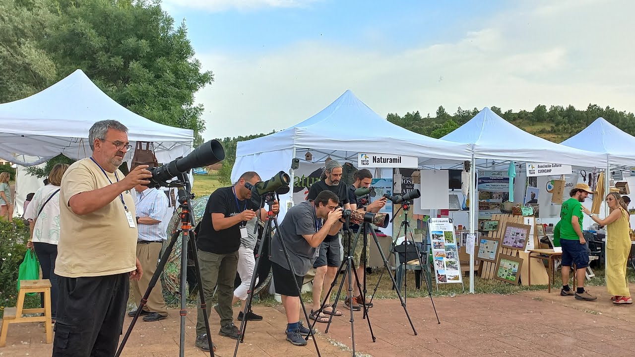 Estuvimos en Naturtajo: la feria de observación de naturaleza en el alto tajo