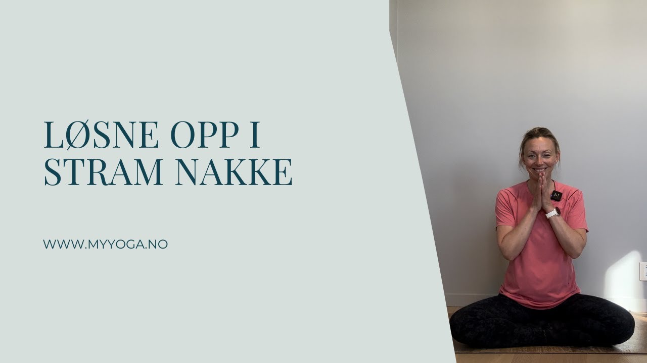 Løsne opp i stram nakke