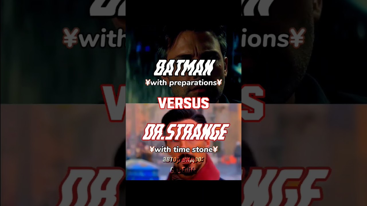 batman vs dr strange (L.A) 
