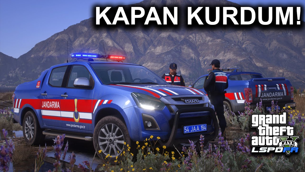 BETON MİKSERİNİ ÇALDI !! - JANDARMA ASAYİŞ MODU - GTA 5 LSPDFR