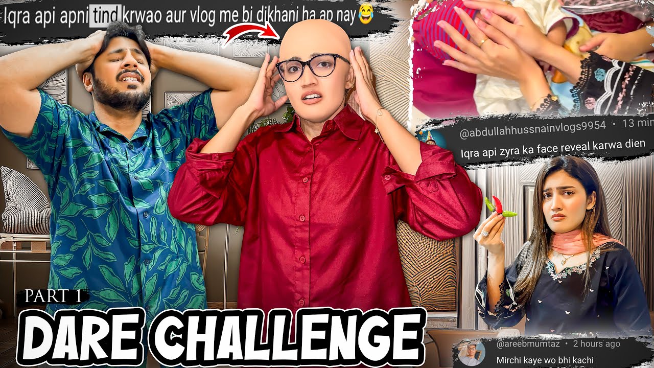 FANS K KEHNY PY TIND KER DE 😱 | Zyra Ka Face Reveal 😍 | Dare Challenge Part1 😈