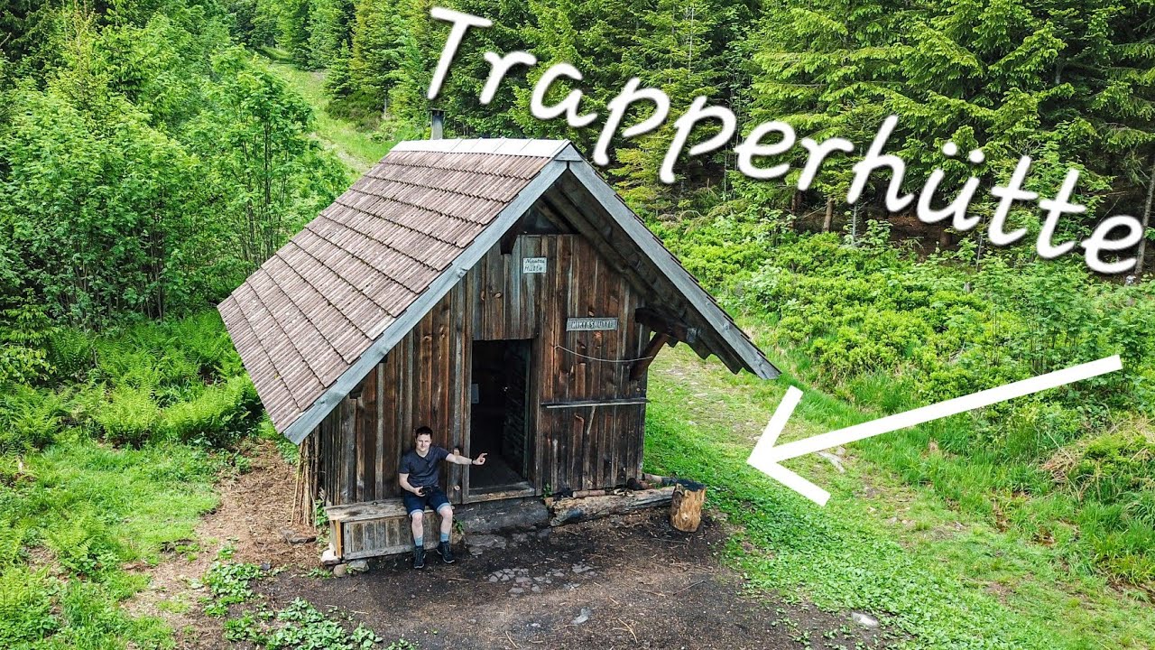 Tour zur Trapperhütte im Schwarzwald