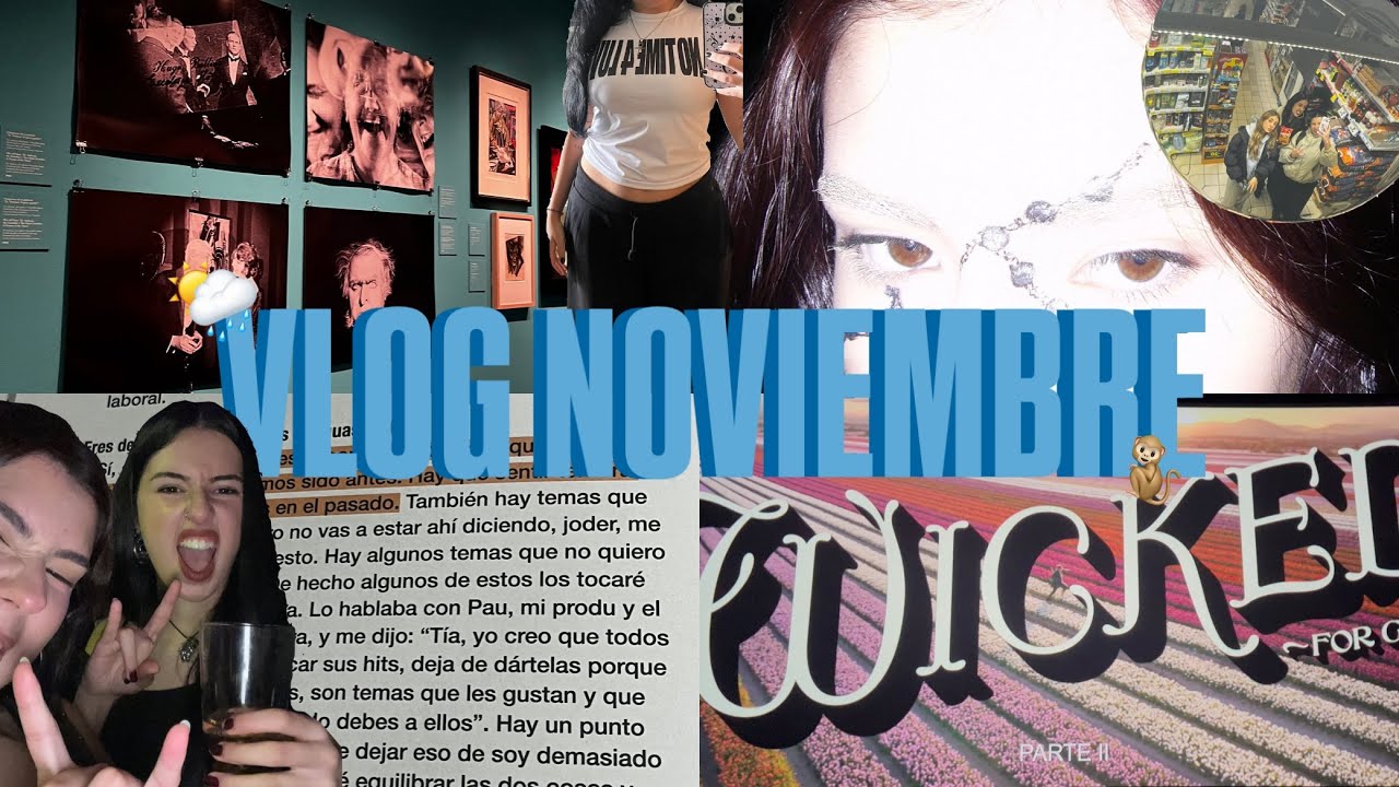 vlog noviembre | nuevo pelito (otra vez), junior healy y mucho cine