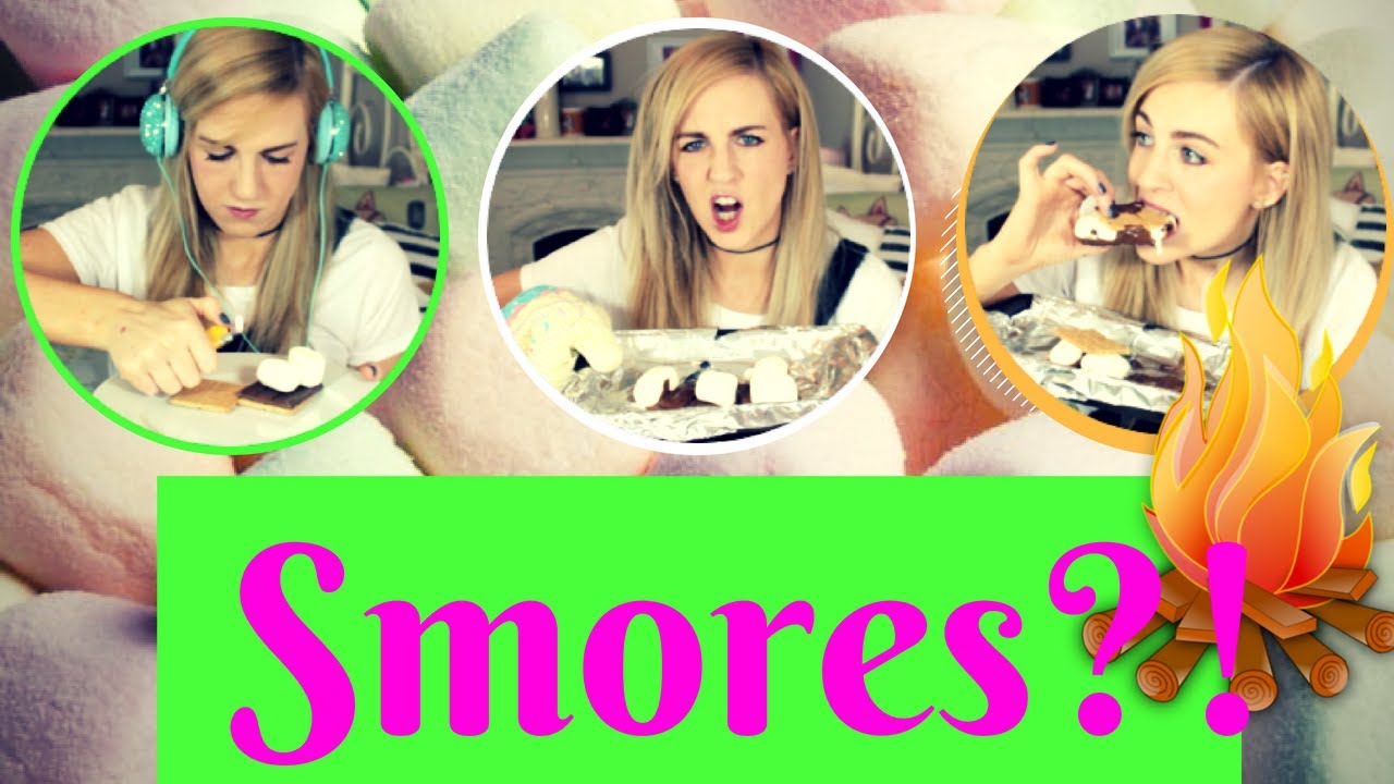Irish Girl Tries SMORES For The First Time