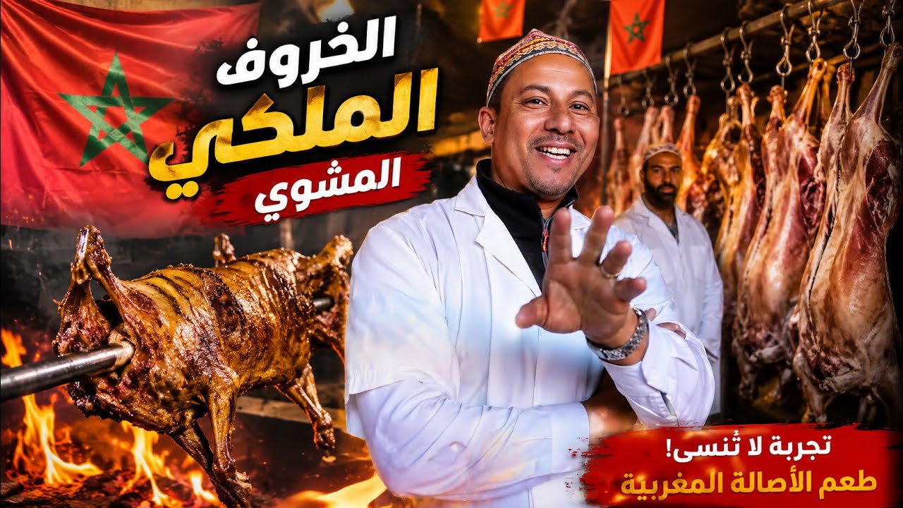 الخروف الملكي المشوي في مراكش