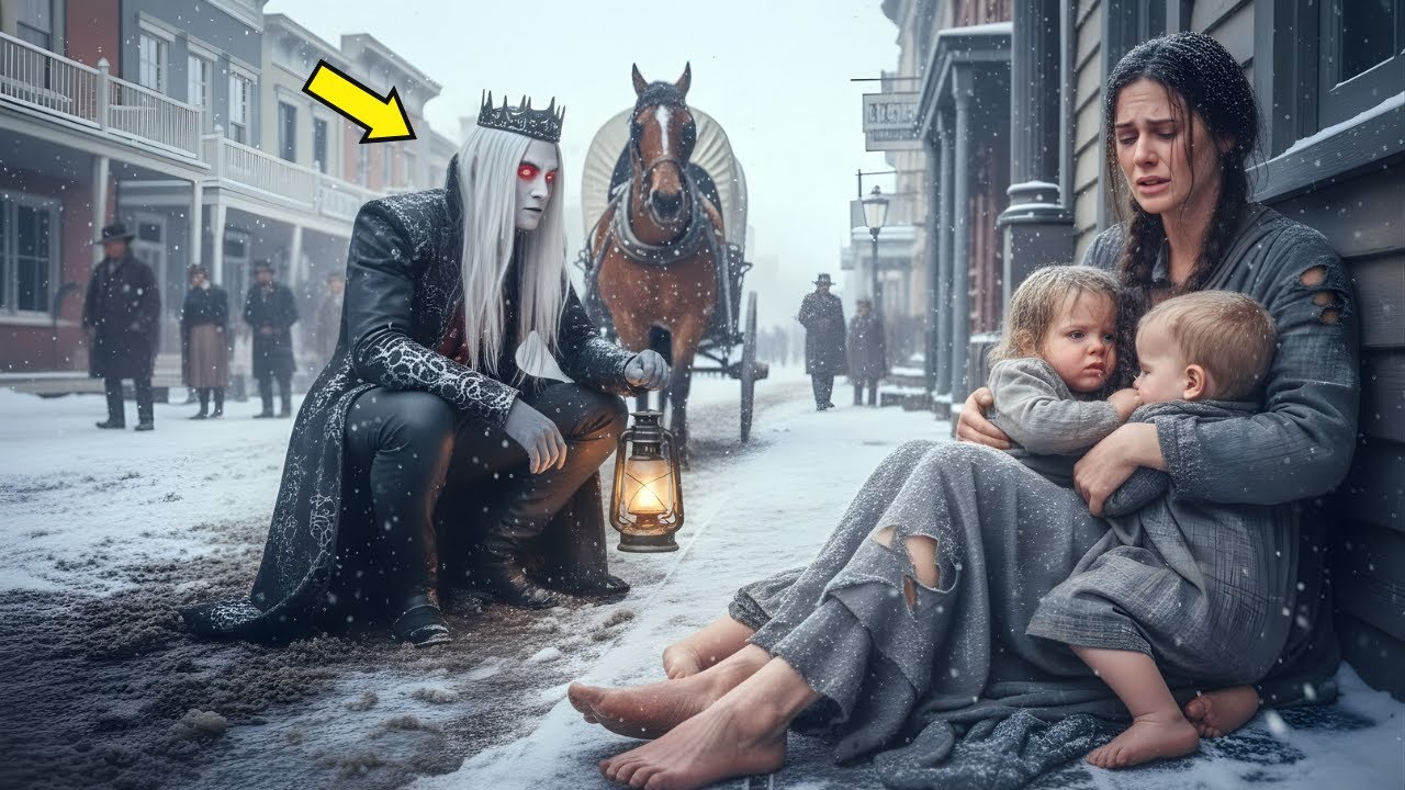 “Take My Children!” She Sobbed — Until the Vampire King Stepped Forward and Said, “You’re All Coming