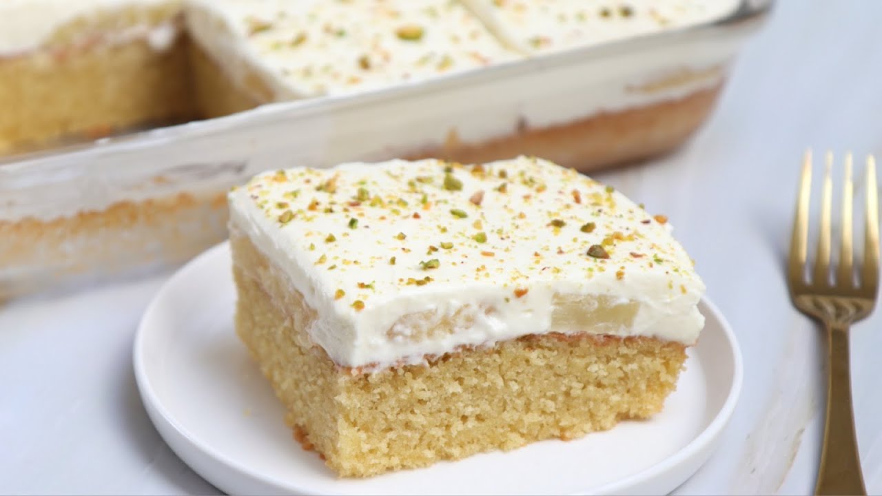 Pineapple butter cake - addictive