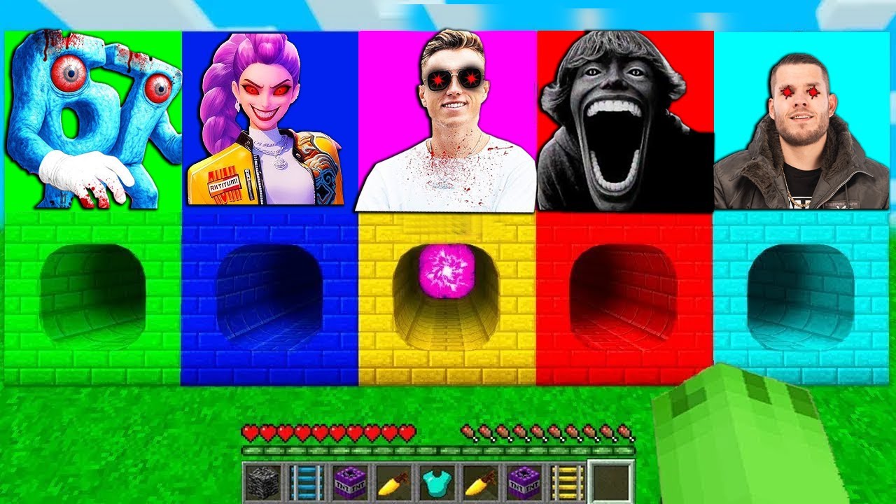 DU STIRBST, WENN DU *NEUE* HORROR H&Ouml;HLE W&Auml;HLST in Minecraft!