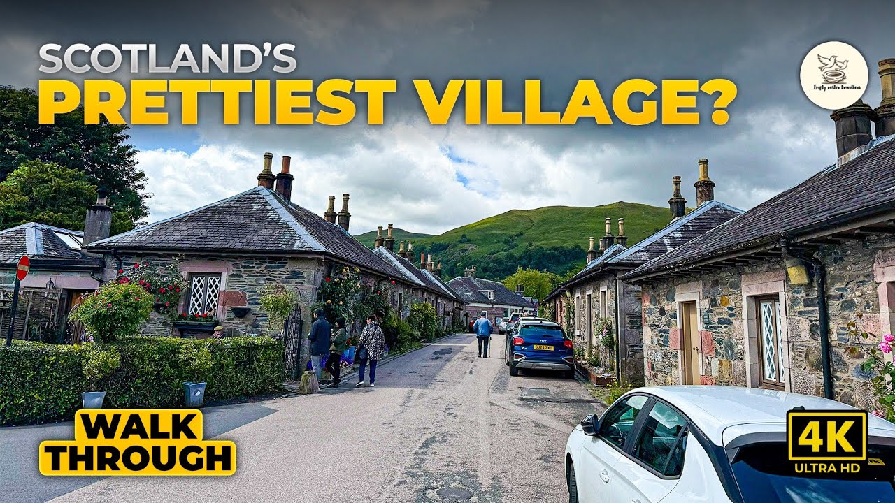 Peaceful Walk Through Luss Village | Loch Lomond Scotland
