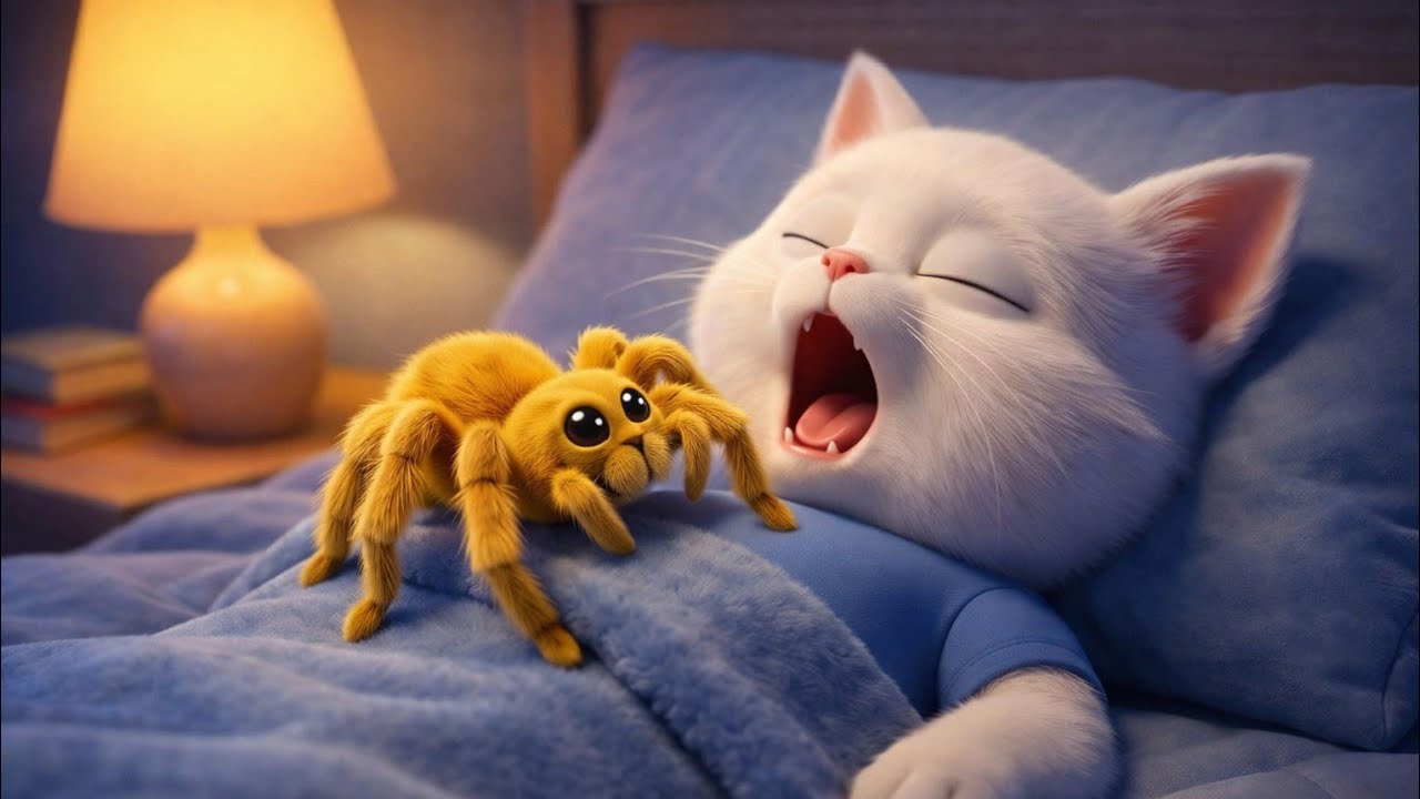 The Kitten Turned Into a Spider… Then This Happened 😱