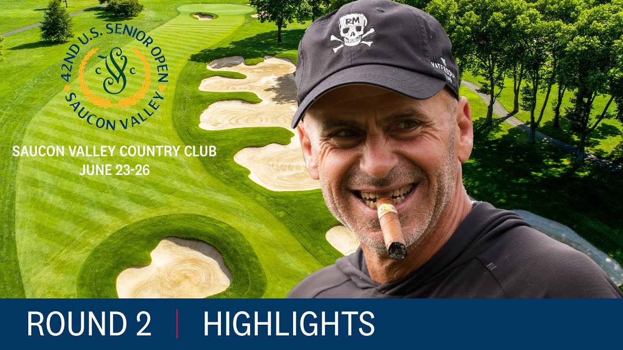 2022 U.S. Senior Open Highlights: Round 2