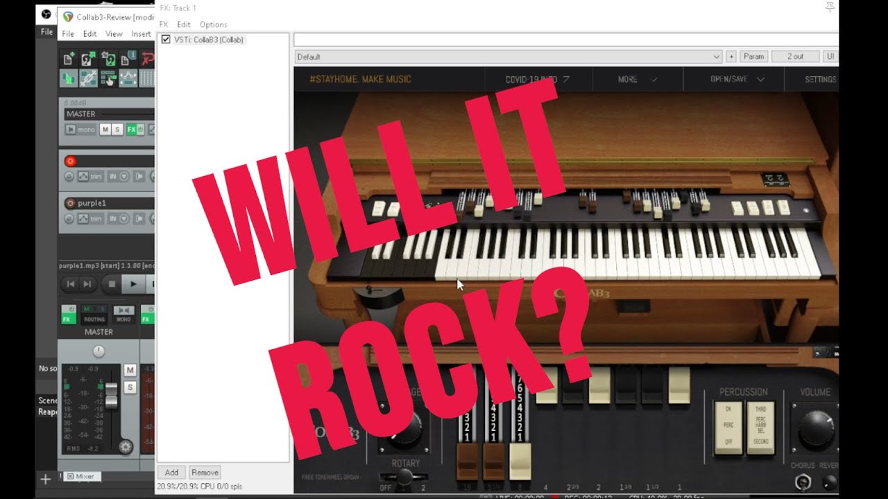 Will this free organ VST Plugin ROCK?