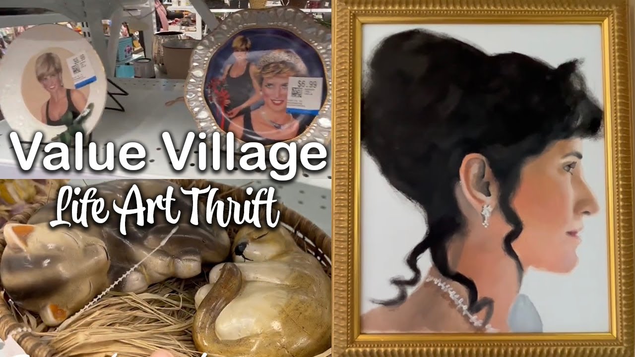 Thrift with me | Value Village | Thrift Finds | Life Art Thrift