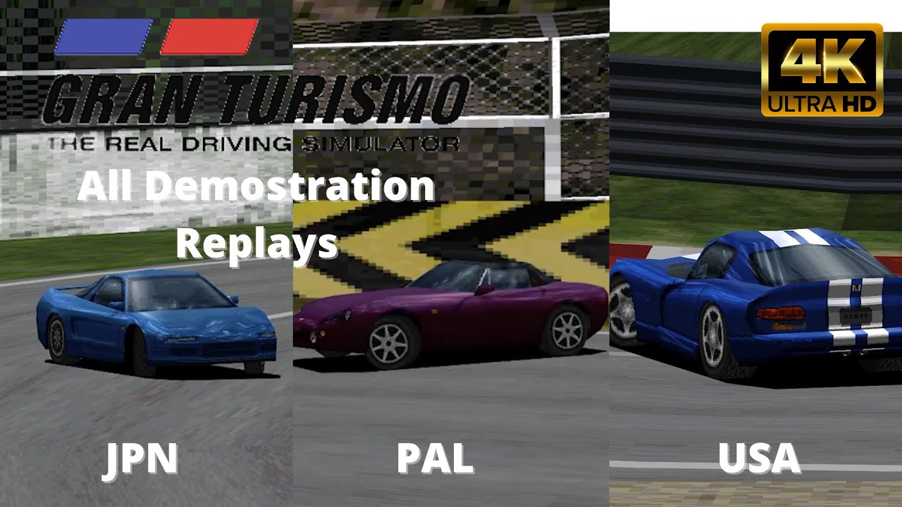 Gran Turismo [4K] - All Demostration Replays