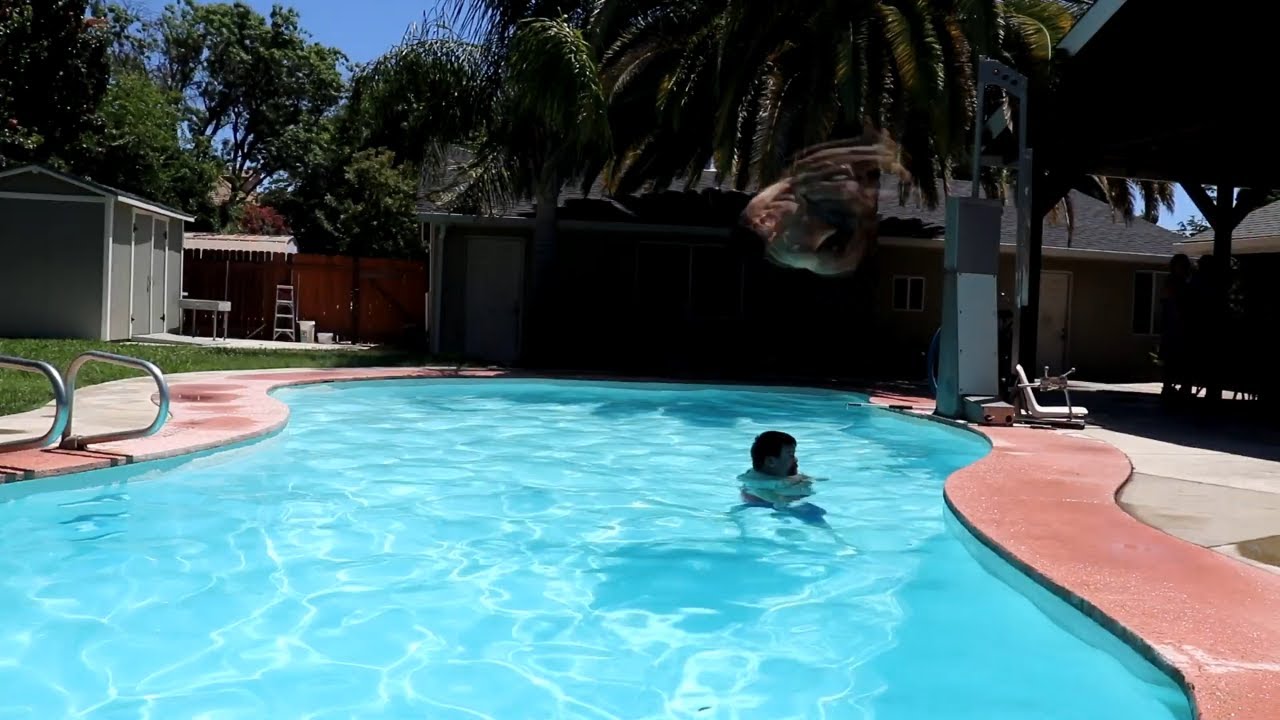 Flips At The Pool Vlog