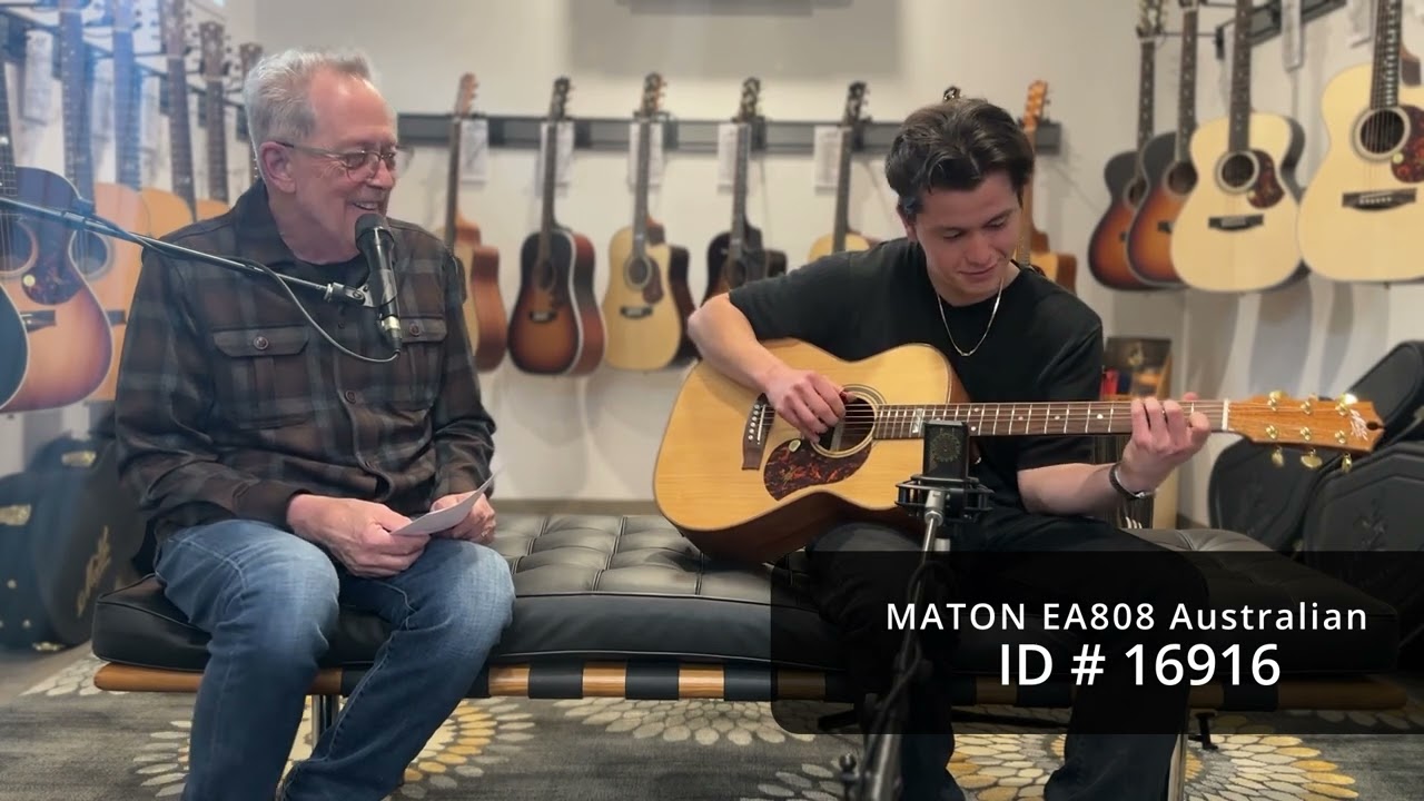 Maton Guitars EA808 Australian #16916
