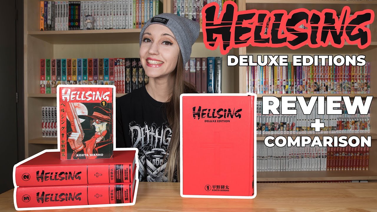 Обзор Hellsing Deluxe Editions с обзором первого тома и дополнениями третьего тома