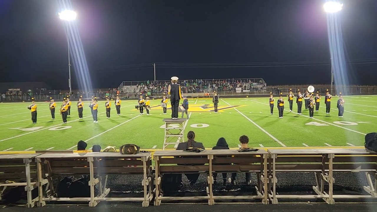 Paint Valley Marching Bearcats Round 1 Playoff Show!