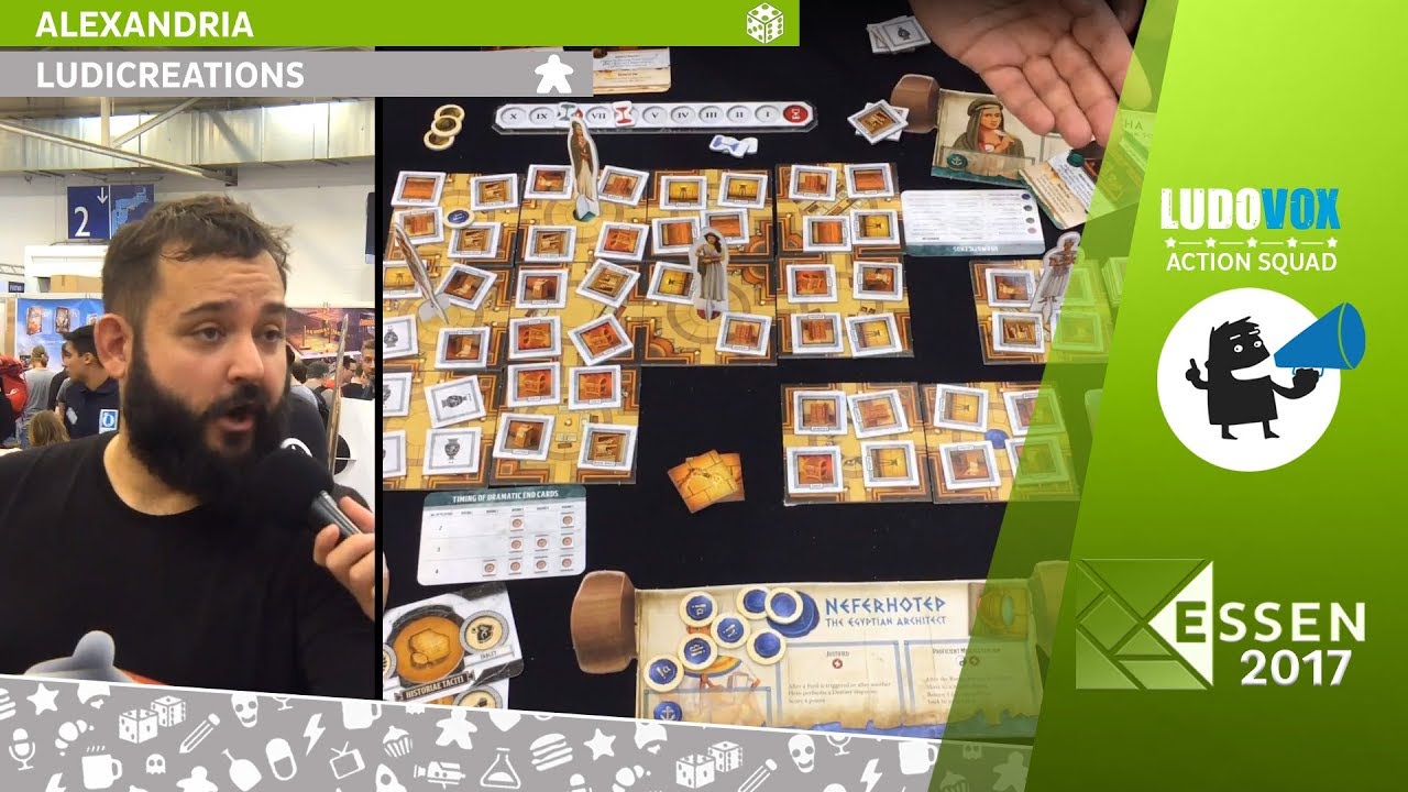 Essen 2017 - Alexandria - Ludicreations - VOSTFR