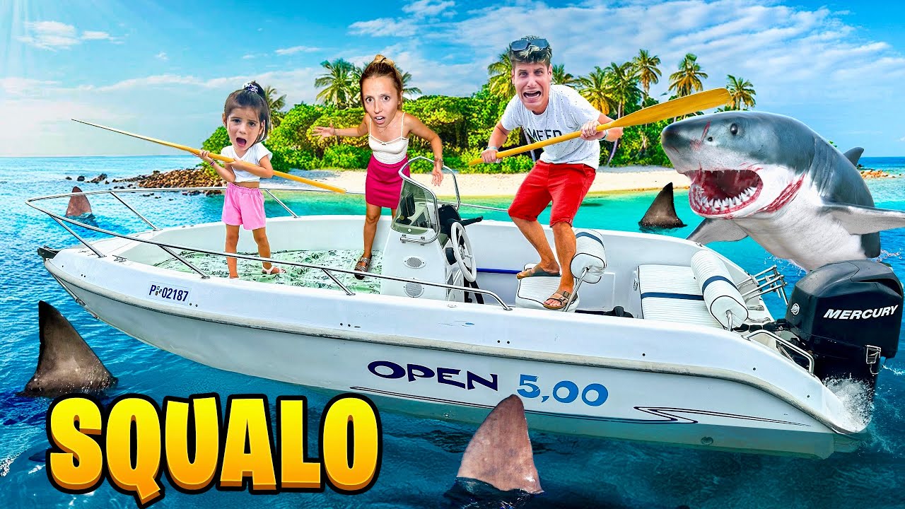 PAPÀ MIKE È STATO ATTACCATO DA UNO SQUALO IN MEZZO AL MARE IN BARCA, AURORA SI PRENDE CURA DI LUI!