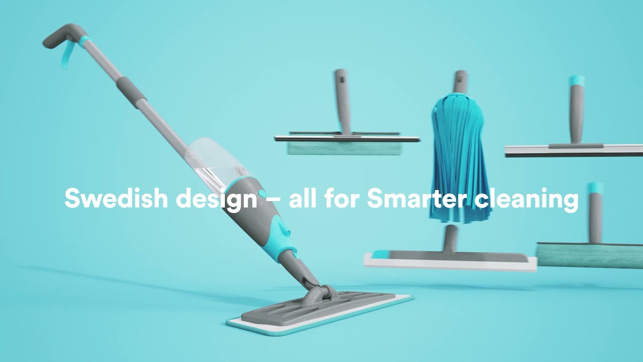 Smart Microfiber Spray mop system