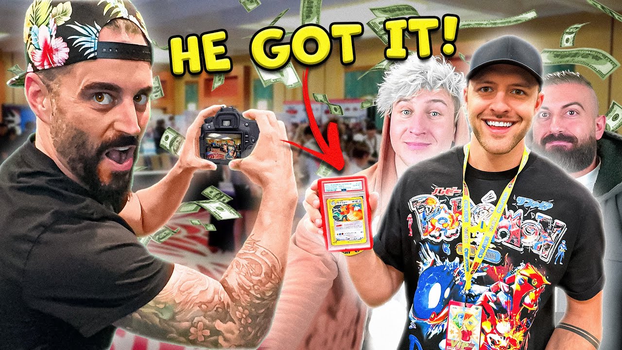 CARD PARTY 2 SPENDING SPREE WITH THE BOYS! Buying All The Pokemon Cards