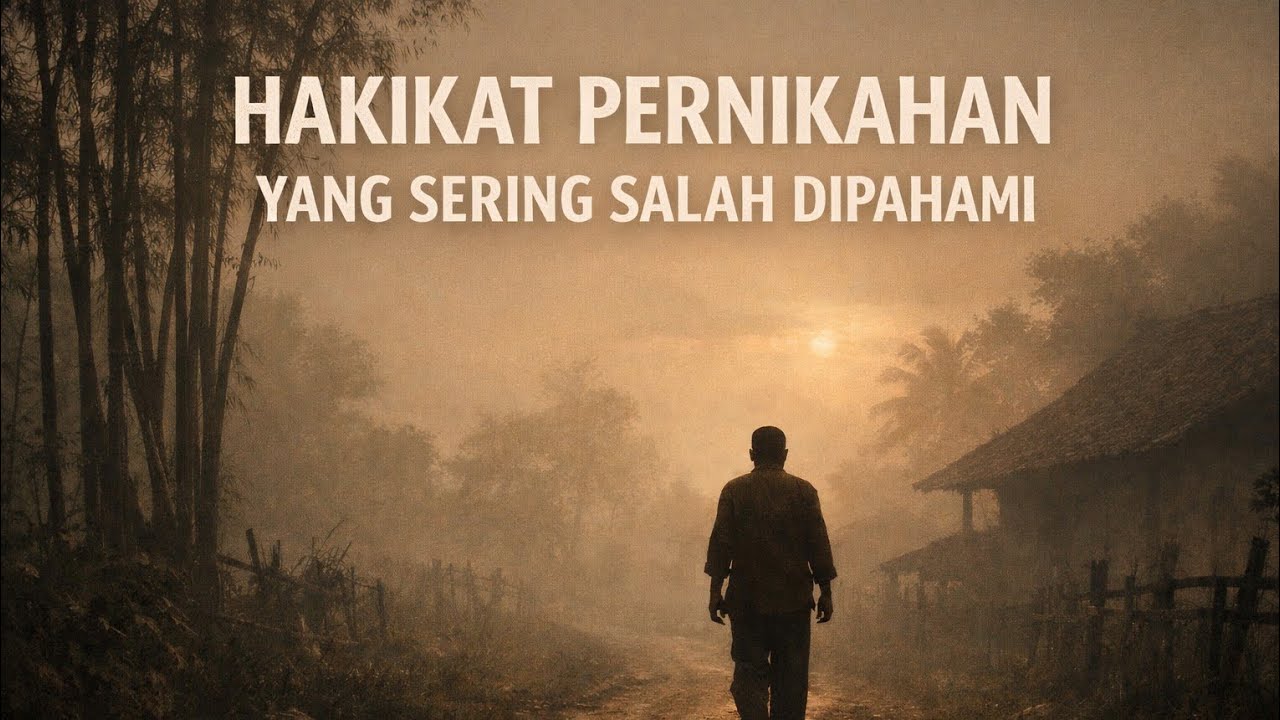 Hakikat Pernikahan yang Sering Salah Dipahami | Bukan Cinta, Tapi Laku Kesadaran