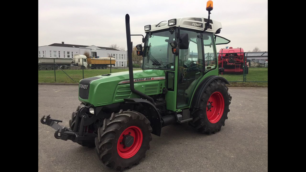 Kompakttraktor Fendt 208 VF, 2004, 3907h, FH, Klima, Wegberg, Germany