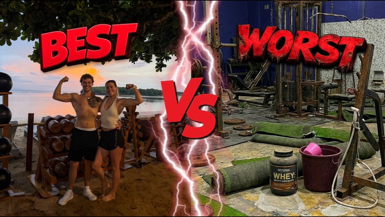 BEST vs WORST gym in Bali