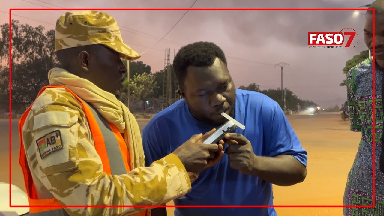 Burkina Faso : L’ONASER contrôle l’alcoolémie à Banfora