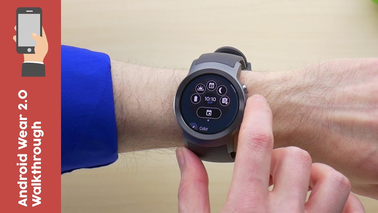 Android Wear 2.0 Walkthrough on the LG Watch Sport